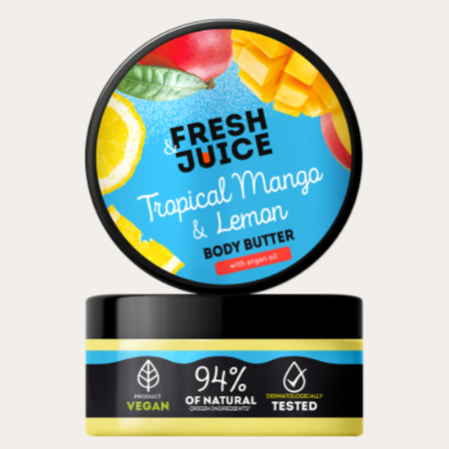 Masło do ciała Tropical Mango &amp; Lemon.png